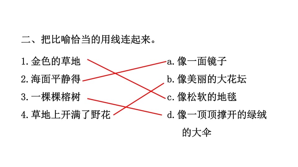 图片[3]-三年级语文上册专项复习之二句子（部编版）-米大兔试卷网