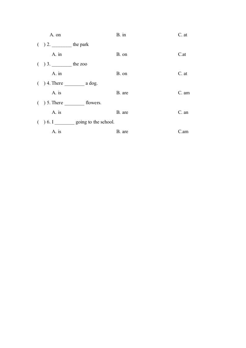 图片[2]-二年级英语上册Unit5_Lesson2课时训练（人教版一起点）-米大兔试卷网