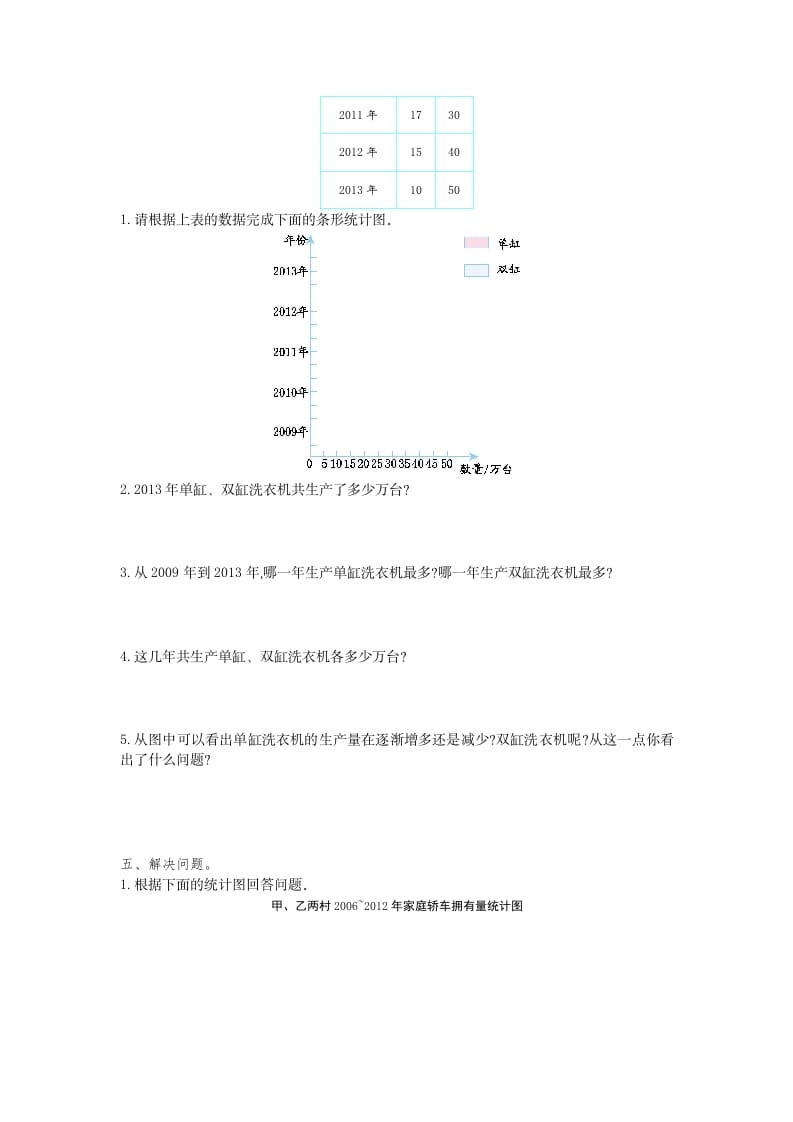 图片[2]-四年级数学下册第八单元检测1-米大兔试卷网