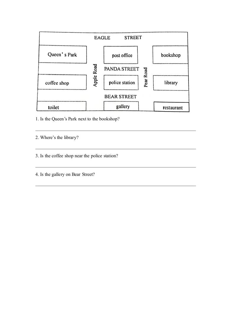 图片[2]-六年级英语上册Unit2_Lesson1_课时训练（人教版一起点）-米大兔试卷网