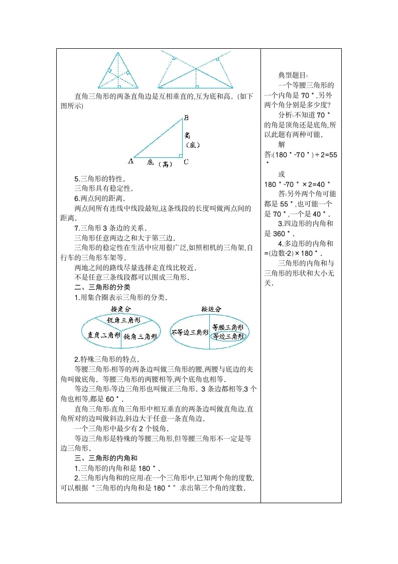 图片[2]-四年级数学下册5.三角形(1)-米大兔试卷网