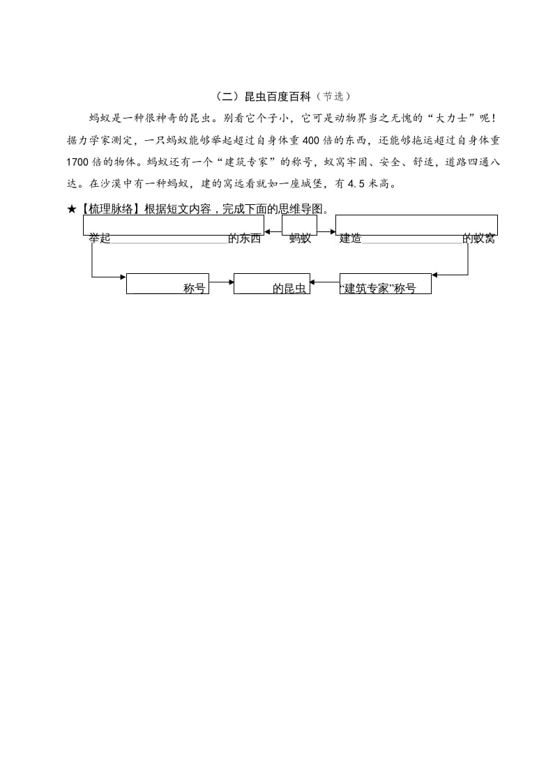 图片[3]-三年级语文下册第一单元主题阅读-米大兔试卷网