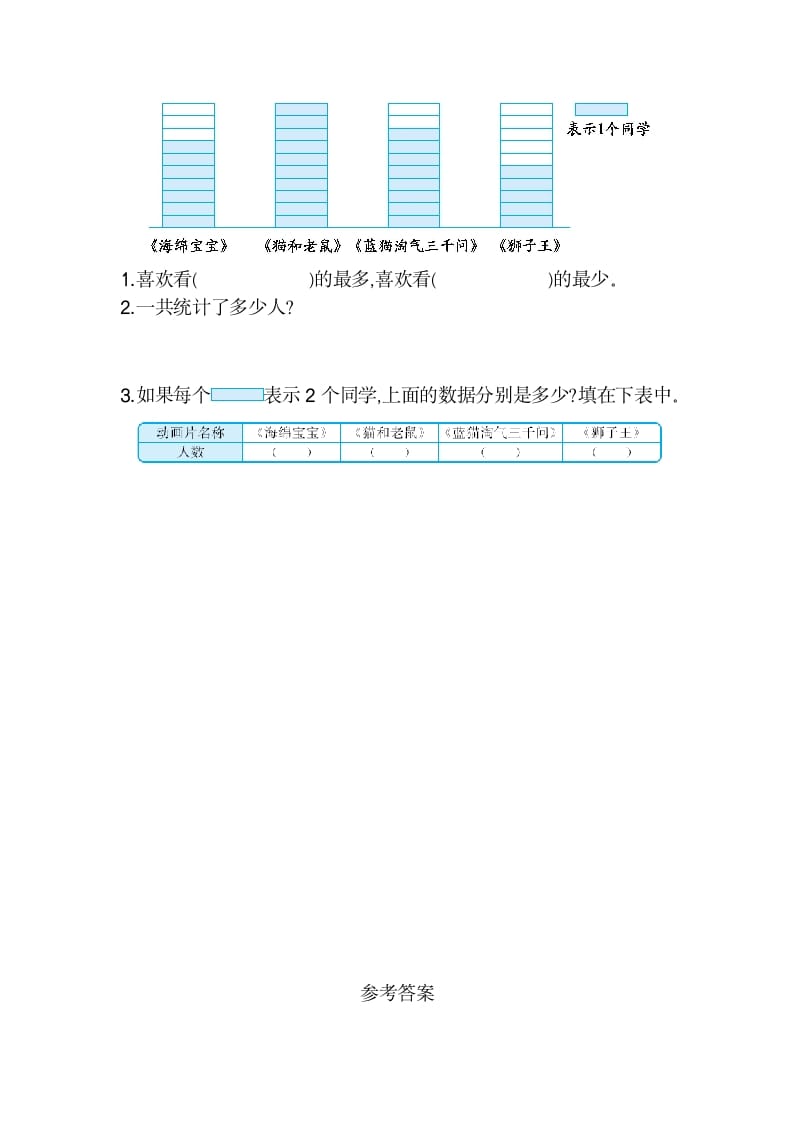 图片[3]-二年级数学下册第一单元检测卷2（人教版）-米大兔试卷网