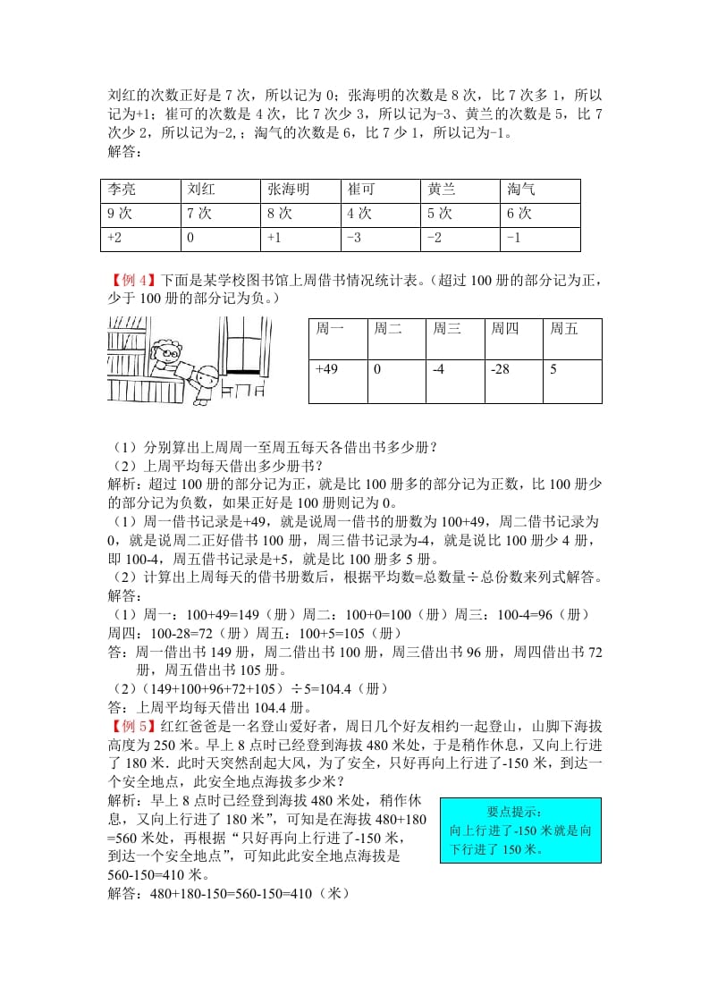 图片[2]-六年级数学下册人教版6年级下-爬坡题-米大兔试卷网