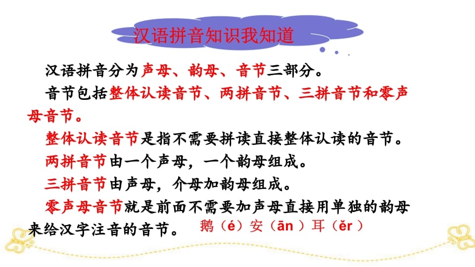 图片[3]-一年级语文上册汉语拼音专项复习（部编版）-米大兔试卷网