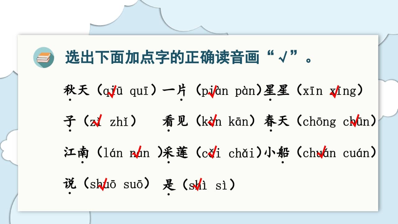 图片[3]-一年级语文上册（复习课件）第四单元（部编版）-米大兔试卷网